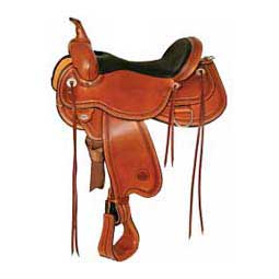1665 Pioneer Flex 2 Western Trail Horse Saddle  Circle Y